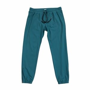 Zyia Active Teal Peak Zipper Joggers Size XLarge NWOT